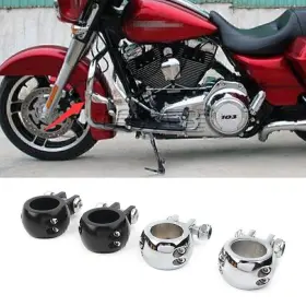 Nomura 890000447543 For Harley Universal 1-1/4 Inch 32mm Engine Crash Bar Highway Foot Peg Mount Bracket