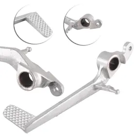 Onegogogo 550722516957 Motorcycle Rear Brake Lever Pedal For Yamaha Yzf R1 2004-2006 2005 Silver