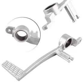 Onlyonee 331234268301 Rear Brake Shifter Foot Pedal Lever For Suzuki Gsxr600 / Gsxr750 2006-10 Chrome