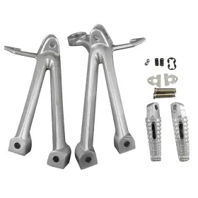 Onlyonee 336854510250 Rear Passenger Foot Pegs Footrest Bracket For Suzuki Gsxr 600/750 K8 2008-2010