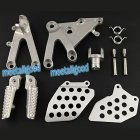 Onlyonee 536123335120 Aluminum Alloy Front Footpeg Pedal Fit For Honda 2003 2004 2005 2006 Cbr 600rr