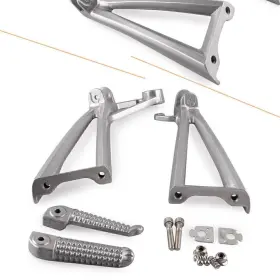 Onlyonee 550756739285 Rear Passenger Foot Pegs Pedals Footrests Bracket For Yamahayzf R6 And Yzf R6s
