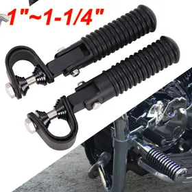 Mpp2146hl02902-4f Oumurs Motorcycle Foot Pegs 1 Inch 1-1/4 Engine Guard Clamp For Harley Honda Suzuki Vs1400