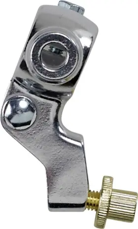 938031 Parts Unlimited Pu Brake Lever Perch With Mirror Hole Silver
