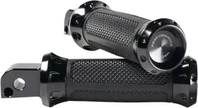 0035-1245m-b Performance Machine Overdrive Passenger Footpegs Black