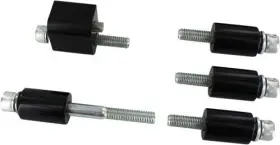 62151 Pingel Driver Black Floorboard Extenders Relocation Bracket 14-16 Harley Trike