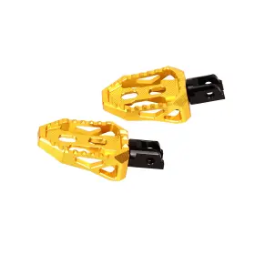 Pj-105107 Pjmtcustom Gold Horse Palm Riders Footpeg Foot Control For Harley 18-later Flde Fxst Fxbbs