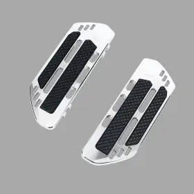 Pj-105113 Pjmtcustom Chrome Big Rider Floorboards For Harley 2014-24 Road Glide Street Special
