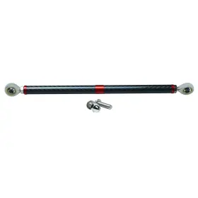 Pj-107081 Pjmtcustom Black Red Carbon Fiber Shift Linkage Levers For Harley 86 Touring And Trike