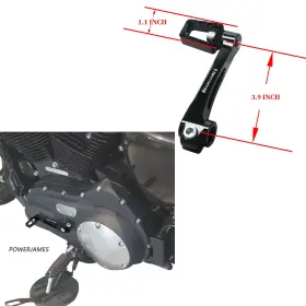 Pj-107084 Pjmtcustom Black Shift Lever Shifter Peg For Harley 2004-22 Sportster Xl1200c Xl883n Xl883l