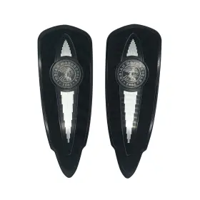 2883021-468 Polaris Indian Motorcycle Select Rider Floorboards In Black Pair
