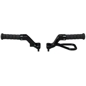 2889213-266 Polaris Passenger Pegs Cruiser Black