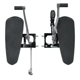 2889216-266 Polaris Indian Motorcycle Forward Foot Controls With Floorboards Cruiser Black