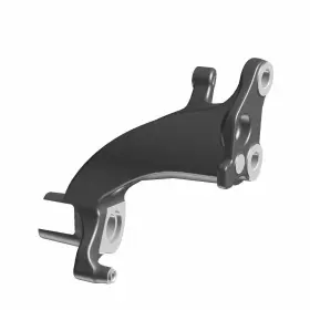 5141917-626 Polaris Footpeg Mount Right Jet Black Bob Genuine Oem Part