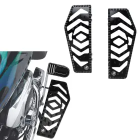 105091 Powerjames 13.5 Inch Rider Foot Floorboards For Harley 1986-17 Softail Fl 2014-23 Fltrxs Flhxs