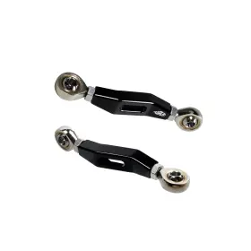 106017 Powerjames Black Pushrod Brake Shift Lever Linkage For Harley Softail Standards Fxrst Fxbbs