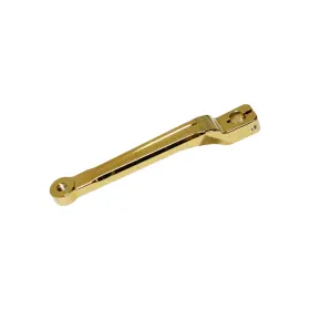 106020 Powerjames Gold Shift Lever For Harley 88-later Touring Flhr Flht Flhx Flhtk Fltr Fltru