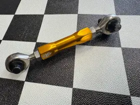 107067 Powerjames Red Mid Control Shift Linkage Rod For Harley Dyna Fxd Fxdc Fxdb Fxdl Fxdls Fxbbs