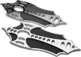 Bax-420-bg0-blk Precision Billet Made With Bax -420-all-blk Bad Axe Passenger Floorboards
