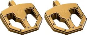 500761tin Pro-one Performance Bmx V1 Billet Footpeg - Gold Motorcycle Street Bike 500761tin Pro-one Performance Bmx V1 Billet Footpeg - Gold Motorcycle Street Bike