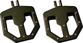 500762b Pro-one Performance Bmx V2 Peg Driver Floorboards Black Harley M8 Softail