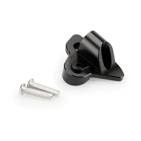 3551n Puig Fairing Mirror Adapters - Black Right Side