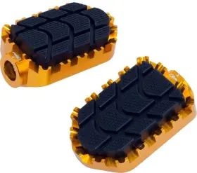 97587o Puig 7587o Enduro Footpegs That Require Adapters #97587o Gold