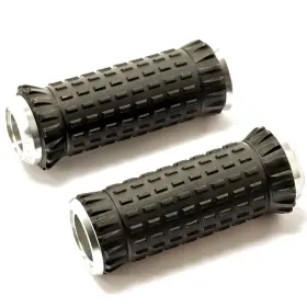 9193p Puig R-fighter S Footpegs - Silver