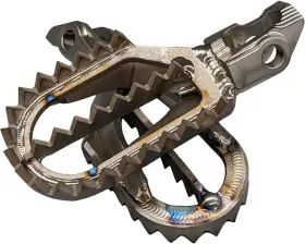 Rx023 Raptor Titanium Foot Pegs 5mm Back For Ktm Husqvarna Gasgas Stark 2023-2024