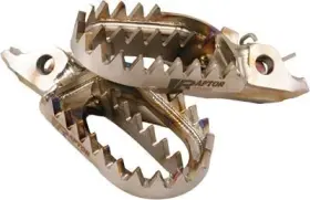 09-0341-00-08 Raptor Titanium Foot Pegs -