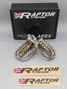 Rx007 Raptor Titanium Apex Footpegs #rx007 Triumph Tf 250-x 2024