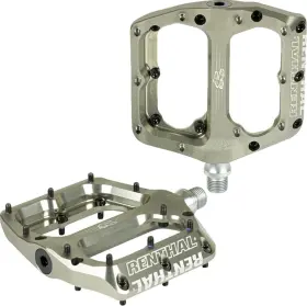 Pd10001-002-01 Renthal Revo-f Flat Aluminum Gold Bicycle Pedals New N78