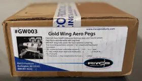 Gw003 Rivco Products - Aero Flip-out Highway Pegs And Mount System