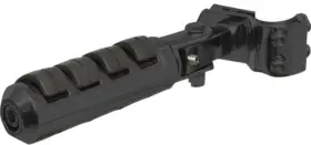 Pegs125bk Rivco Products Anti-vibration Highway Pegs - Satin Black Powder-coated