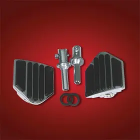 21-821r Show Chrome Motorcycle Passenger Mini Board System
