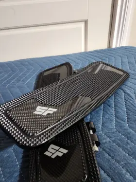 Sf-905-00-1 Slyfox Floorboards With Insert Black #sf-905-00-1 Harley Davidson