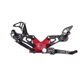 Cbr1000rr-r Spider 10.h212 Honda Sp Black Billet Adjustable Rearsets 20-25 Rr-r