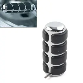 Successsssusa 550744621134 For Yamaha V-star Raider Round Gear Shift Brake Lever Peg Toe Heel Pedal Cover