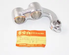 43510-49500 Suzuki Oem 1982-1983 Gs-750/gs1000 Chrome Rh Front Foot Rest Bracket