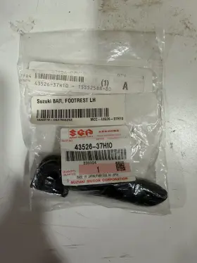 43526-37h10-000 Suzuki 4352637h10000 Bar Front Footrest L New Genuine Oem Part