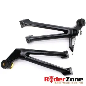 43700-37h10-13l Suzuki 2008 2009 Gsxr600 Gsxr750 Passenger Pegs Rear Back Set Pair Black