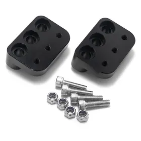 Mx-apl-rfn-074-bla Tarazon Footpeg Lowering Bracket Drop For Beta Explorer 0.98ftft Down Apollo Rfn New