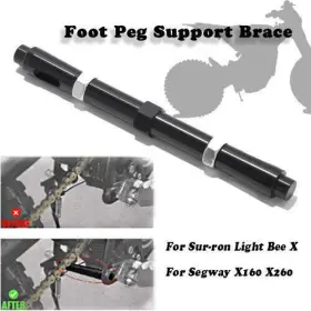 Mx-sur-lb-009b-bla-usa-1017 Tarazon Black Footpeg Support Brace For 79bike Falcon M E Ride Pro Ss 2.0 3.0 Sr