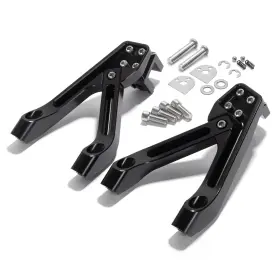 Mx-sur-ub-098-bla-efb03-1219 Tarazon Mx Rear Passenger Foot Pegs Bracket For Sur-ron Ultra Bee Electric Bike
