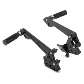 Mx-tal-stg-005-bla-usa-0218 Tarazon Aluminum Front Rear Foot Pegs Pedal Brackets For Talaria Sting Electric Offroad