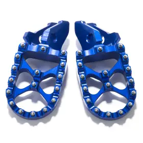 Mxfr7927blu-usa-efb01-0607 Tarazon Blue Cnc Foot Pegs Footpegs For Sur Ron Ub Ultra Bee Pedals Footrests 2023