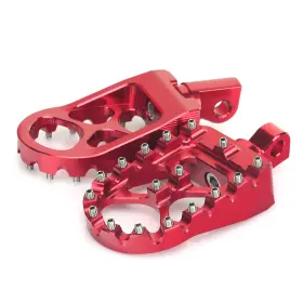Mxfr799-bk Tarazon For Harley Mx Rear Passenger Foot Pegs Touring Road Glide Dyna Fat Bob Fxdf Fxdl