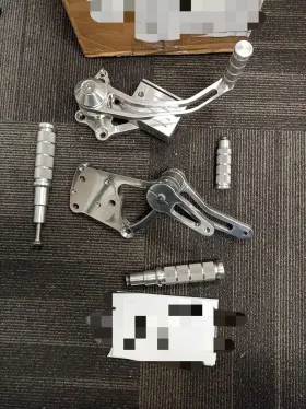 Rshd-st00-4-sil-tca Tarazon For Harley Softail Fxst Heritage Flstc Fat Boy 00-17 Billet Forward Controls Kit