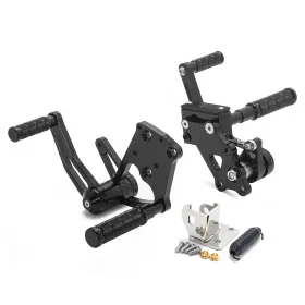 Rshd-st00-4-ssb-bla-8261 Tarazon For Harley Softail Forward Controls And Kickstand Bracket Fatboy Flstf Flstc 00-17