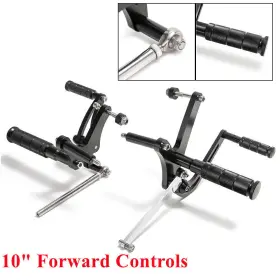 Rsho-fcvf750-bla-aup Tarazon Billet Forward Controls Foot Pedals For Honda Magna 750 1994-2003 Vf750c Vf750cd